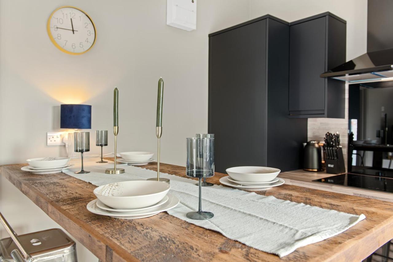 Brand New 1-Bed Flat With Free Parking Villa Nottingham Buitenkant foto